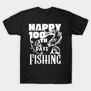 Happy 100th days of fishing T-Shirt